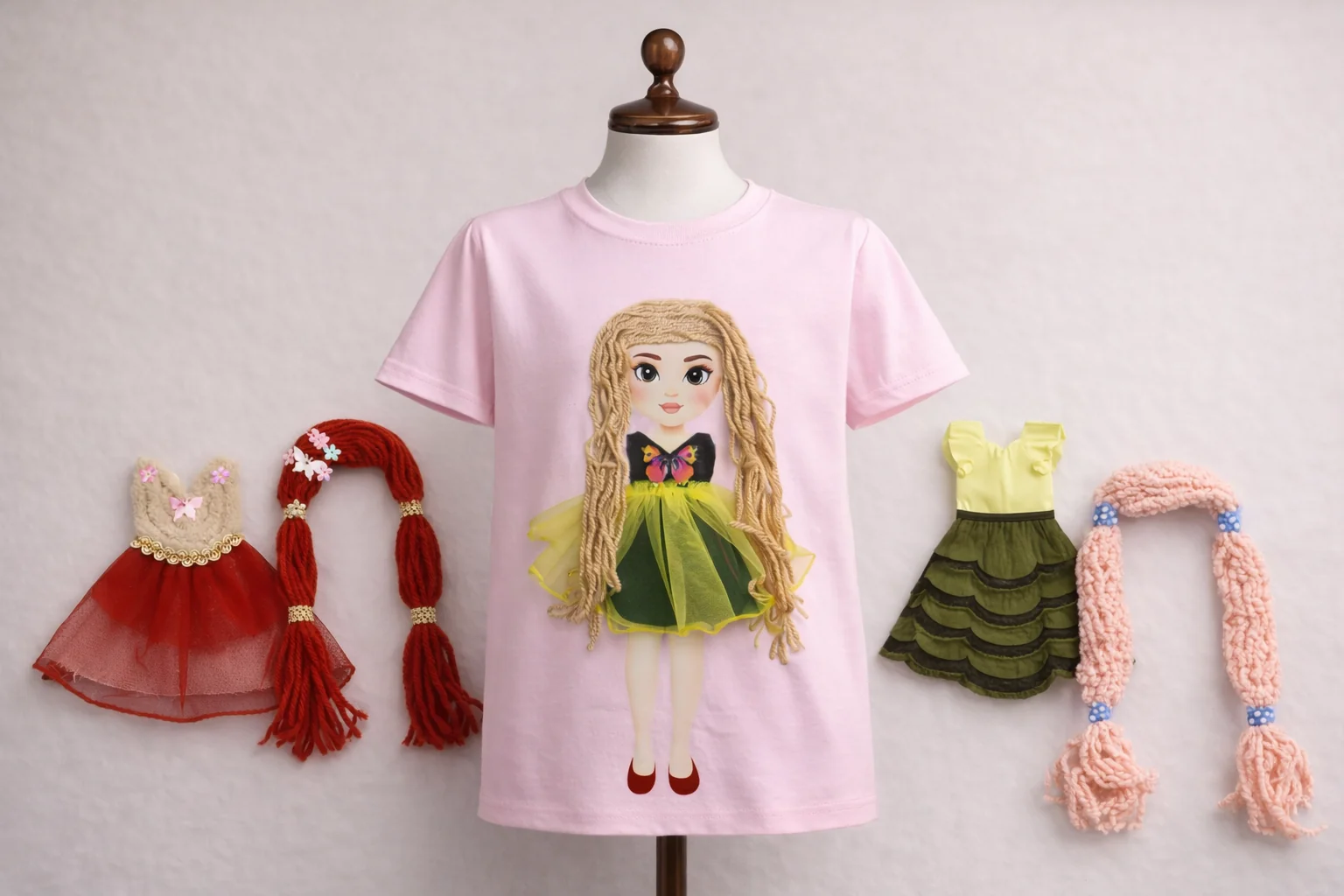 Mood patch mannequin interactive dress sets