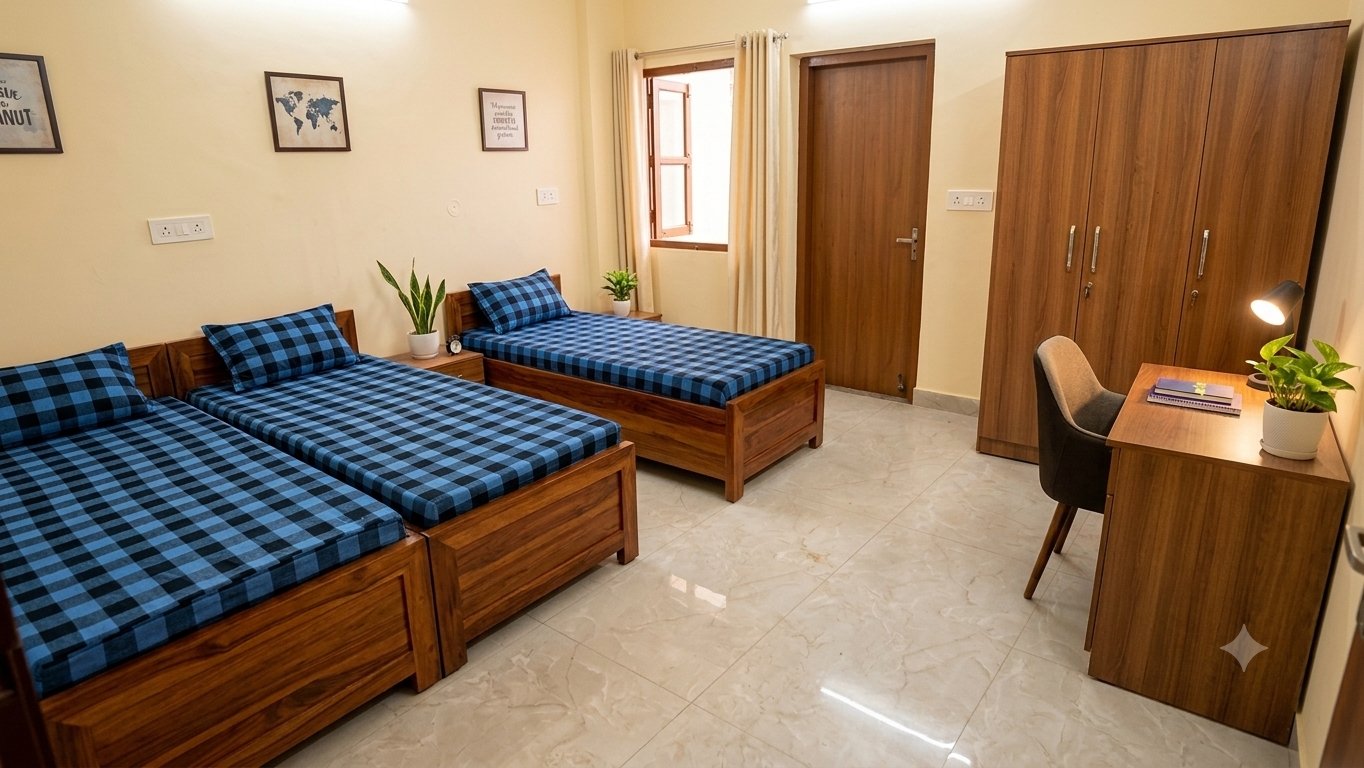 Casabella Girls PG furnished room interior